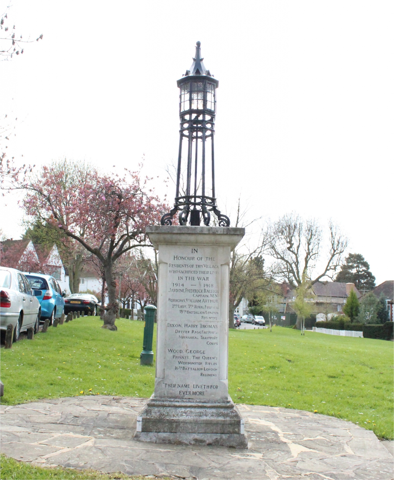 Finchley Village War Memorial War Memorials Online
